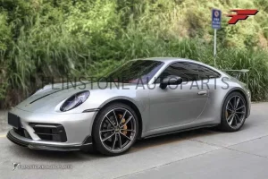 สเกิร์ตข้าง Carbon fiber Porsche 992 Carrera ทรง Fxx design