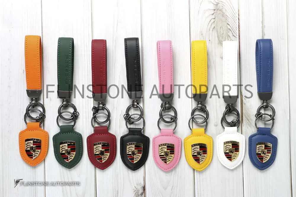พวงกุญแจ Porsche สีน้ำเงิน