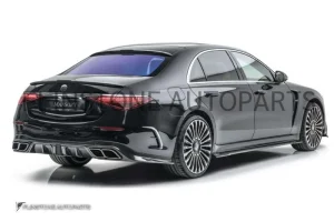ดิฟฟิวเซอร์ Carbon fiber W223 S-Class ทรง Mansory (แท้)
