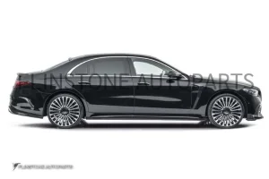 สเกิร์ตข้าง Carbon fiber W223 S-Class ทรง Mansory (แท้)