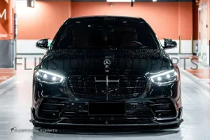 ช่องลมกันชนหน้า Carbon fiber W223 S-Class ทรง Mansory (แท้)