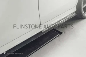 สเกิร์ตข้าง Carbon fiber W213 E-Class Facelift ทรง FD design