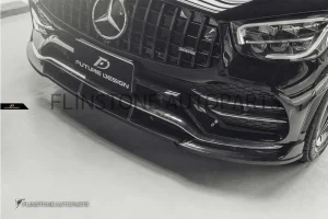 ลิ้นหน้า Carbon Fiber สำหรับ W253 GLC-Class Facelift ทรง FD Design