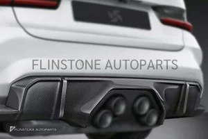 ดิฟฟิวเซอร์ Carbon fiber BMW G82 M4 ทรง M performance