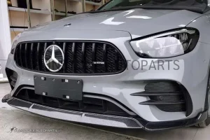 ลิ้นหน้า Carbon Fiber W213 E-Class Facelift ทรง GTs