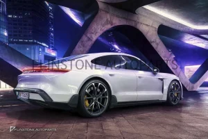 ดิฟฟิวเซอร์ Carbon fiber Porsche Taycan ทรง Techart