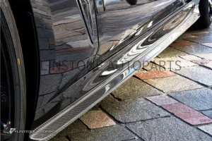 สเกิร์ตข้าง Carbon fiber BMW Series 8 G141516 ทรง 3D design