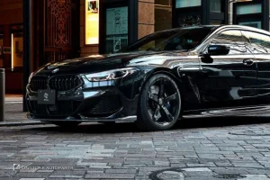 ลิ้นหน้า Carbon fiber BMW Series 8 G141516 ทรง 3D design