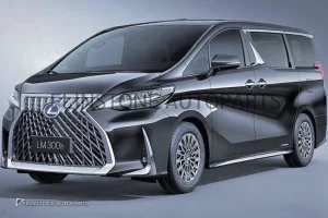 คิ้วโครเมี่ยมหน้าต่าง Lexus Lm300h สำหรับ Alphard Velfire 2015-2021