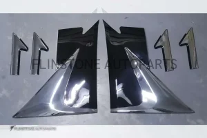 คิ้วโครเมี่ยมหน้าต่าง Lexus Lm300h สำหรับ Alphard Velfire 2015-2021