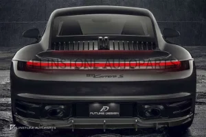 ดิฟฟิวเซอร์ Carbon Fiber PORSCHE 992 Carrera ทรง FD Design
