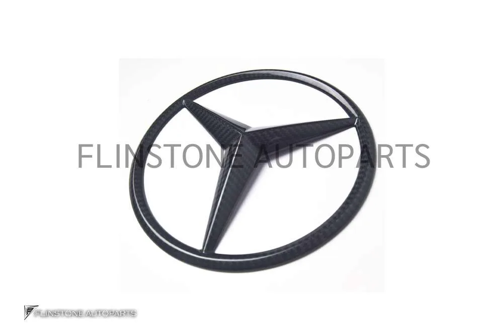 โลโก้ Carbon fiber W464 G-Class ตรา Benz ติดกระจังหน้า