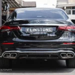 ดิฟฟิวเซอร์ W213 E-Class Facelift ทรง E53 AMG คาดเงิน พร้อมปลายท่อเงิน