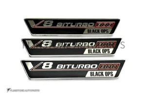 โลโก้ V8 Biturbo 800 BLACK OPS
