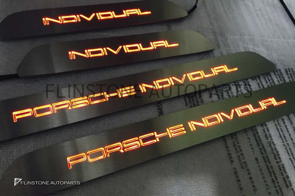กาบบันไดไฟ Logo Porsche Individual