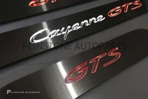 กาบบันไดไฟ Logo Cayenne GTS