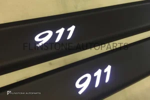 กาบบันไดไฟ Logo 911 สีดำ