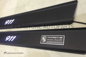 กาบบันไดไฟ Logo 911 สีดำ