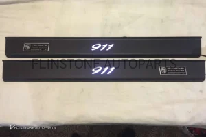 กาบบันไดไฟ Logo 911 สีดำ