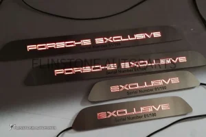 กาบบันไดไฟ Logo Porsche Exclusive