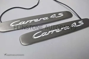 กาบบันไดไฟ Logo Carrera 4S