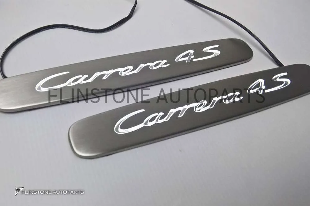 กาบบันไดไฟ Logo Carrera 4S