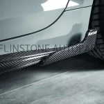 สเกิร์ตข้าง Carbon fiber Audi A5 4 Door ทรง Karbel