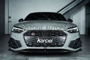 ลิ้นหน้า Carbon fiber Audi A5 4 Door ทรง Karbel