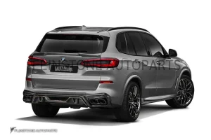 ดิฟฟิวเซอร์ Carbon fiber BMW X5 G05 ทรง Larte design