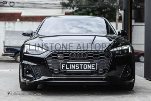 กระจัง audi A5 ทรง S5 สีดำเงา