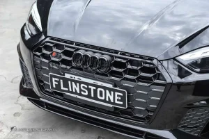 กระจัง audi A5 ทรง S5 สีดำเงา