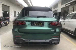 ดิฟฟิวเซอร์ Carbon Fiber W253 GLC-Class Facelift ทรง Topcar