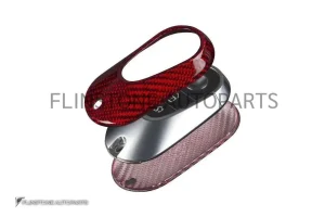 กรอบกุญแจ Carbon Fiber Benz รุ่นใหม่ปี 2022 สีแดง แท้