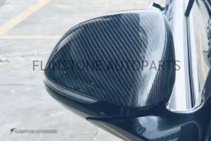 กระจกมองข้าง Carbon Fiber สำหรับ W223 S-Class แบบเพียวคาร์บอน