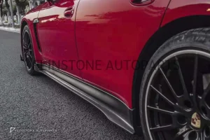 สเกิร์ตข้าง Carbon Fiber Panamera 970.1 GTS ทรง CMST แท้