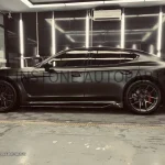 สเกิร์ตข้าง Carbon fiber PORSCHE 970 Panamera ทรง GT แบบมีปีก