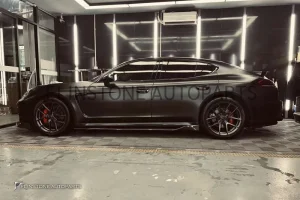 สเกิร์ตข้าง Carbon fiber PORSCHE 970 Panamera ทรง GT แบบมีปีก