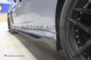 สเกิร์ตข้าง Carbon fiber PORSCHE 970 Panamera ทรง GT แบบมีปีก