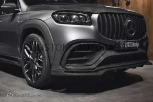ช่องลมกันชนหน้า Carbon fiber W167 GLS-Class ทรง Larte Design แท้