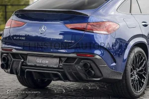 ดิฟฟิวเซอร์ Carbon fiber w167 GLE-Class Coupe ทรง Larte Design แท้