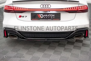 ดิฟฟิวเซอร์ Audi C8 Rs7 V.1 สีดำเงา ทรง Maxton