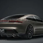 สปอยเลอร์ Carbon Fiber Porsche Taycan ทรง FD design