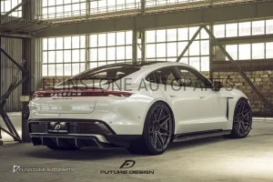 สปอยเลอร์ Carbon Fiber Porsche Taycan ทรง FD design
