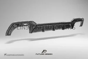 ดิฟฟิวเซอร์ Forged Carbon Fiber BMW G22 ทรง FD design