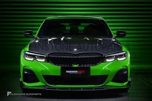 ลิ้นหน้า Carbon Fiber BMW G20 ทรง Darwin pro