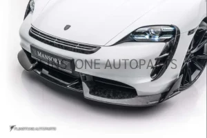 ช่องลมหน้า Forged Carbon Fiber Porsche Taycan ทรง Mansory