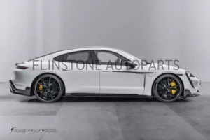 สเกิร์ตข้าง Forged Carbon Fiber Porsche Taycan ทรง Mansory