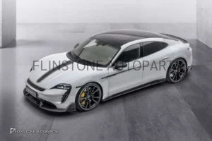 สเกิร์ตข้าง Forged Carbon Fiber Porsche Taycan ทรง Mansory