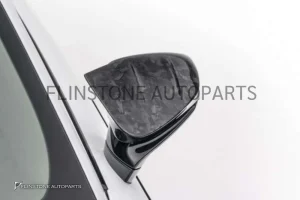 กระจกมองข้าง Forged Carbon Fiber Porsche Taycan ทรง Mansory