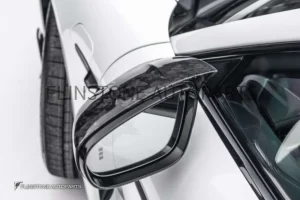 กระจกมองข้าง Forged Carbon Fiber Porsche Taycan ทรง Mansory